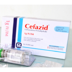 Cefazid 1g IV/IM