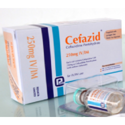 Cefazid 250 mg IV/IM