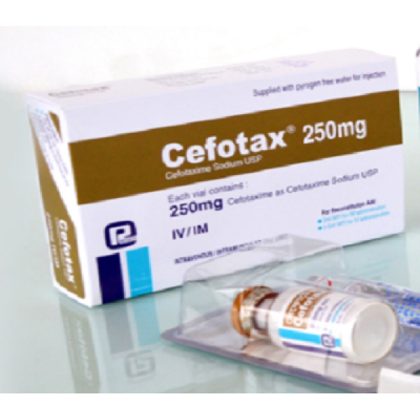 Cefotax 250mg Injection — Cefotaxime 250mg by Beximco Pharmaceuticals Cefotax 250mg Injection — Cefotaxime 250mg by Beximco Pharmaceuticals