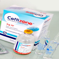 Ceftizone 2 gm IV Injection