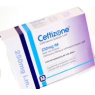 Ceftizone 250 mg IM Injection Ceftizone 250 mg IM Injection