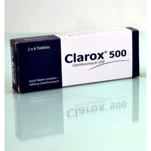 Clarox 500 mg Tablet Clarox 500 mg Tablet