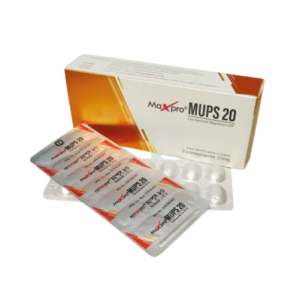 Maxpro MUPS 20 mg Tablet in Bangladesh,Maxpro MUPS 20 mg Tablet price , usage of Maxpro MUPS 20 mg Tablet