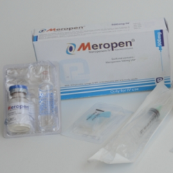 Meropen 500 mg/vial IV Injection or Infusion