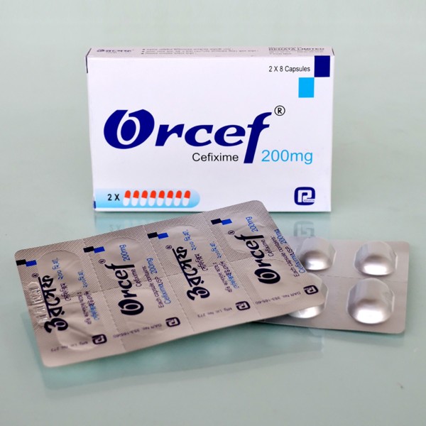 Orcef 200 Cap in Bangladesh,Orcef 200 Cap price , usage of Orcef 200 Cap