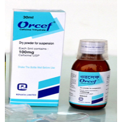 Orcef 30ml Suspension