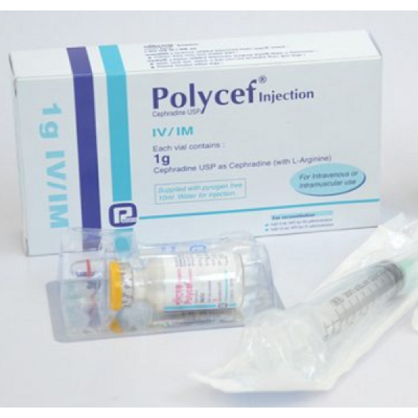 Polycef 1g IV Injection