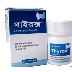 Thyrox 25mg Tablet
