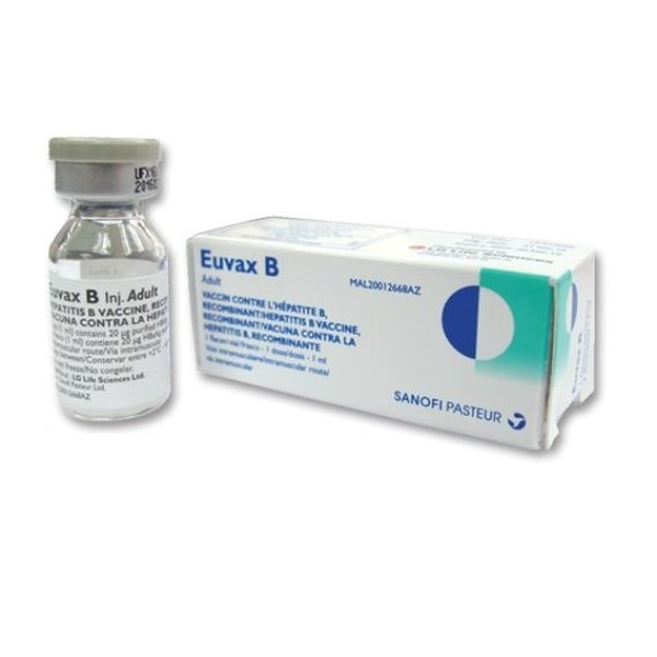 Euvax-B IM Injection 20 mcg/1 ml vial in Bangladesh,Euvax-B IM Injection 20 mcg/1 ml vial price, usage of Euvax-B IM Injection 20 mcg/1 ml vial
