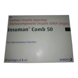 Insuman Comb 100 IU/3 ml Injection Insuman Comb 100 IU/3 ml Injection