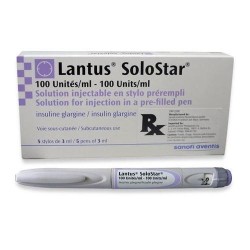 Lantus SoloStar 100 IU/3 ml SC Injection Lantus SoloStar 100 IU/3 ml SC Injection