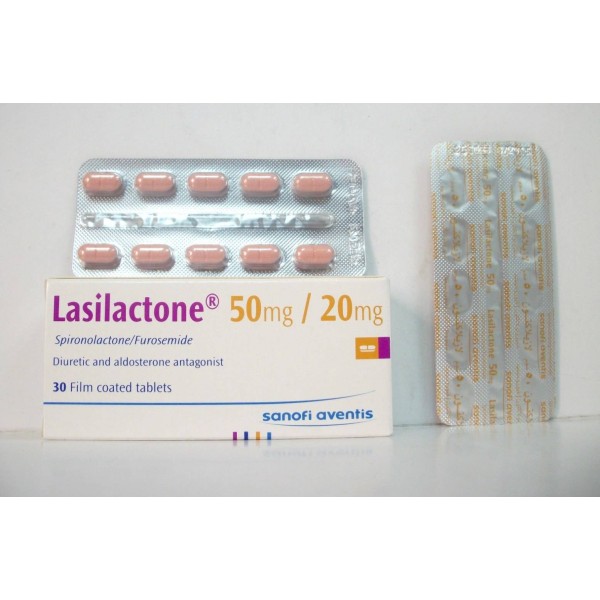 Lasilactone 20 mg+50 mg Tablet Lasilactone 20 mg+50 mg Tablet