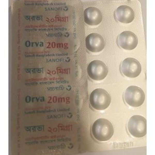 Orva 20mg Tab