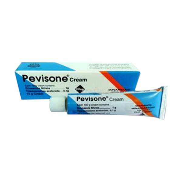 Pevisone cream 10gm, Econazole Nitrate + Triamcinolone Acetonide, Econazole Nitrate