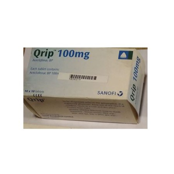 Qrip 100 mg Tab in Bangladesh,Qrip 100 mg Tab price , usage of Qrip 100 mg Tab