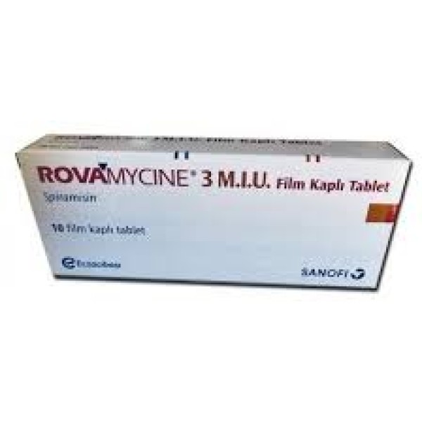 Rovamycine 3 MIU Tablet in Bangladesh,Rovamycine 3 MIU Tablet price,usage of Rovamycine 3 MIU Tablet