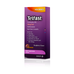 Telfast 50 ml Suspension Telfast 50 ml Suspension