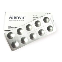 Alenvir 25 mg Tablet 10's pack