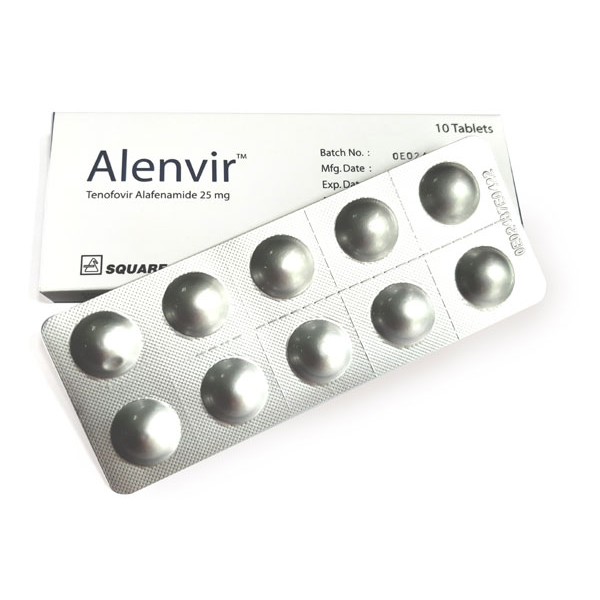 Alenvir 25 mg Tablet 10's pack Alenvir 25 mg Tablet 10's pack