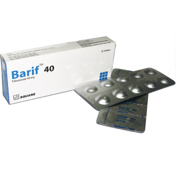 BARIF 40mg Tab. in Bangladesh,BARIF 40mg Tab. price , usage of BARIF 40mg Tab.