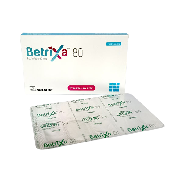 BetriXa 80 mg Capsule 10's pack