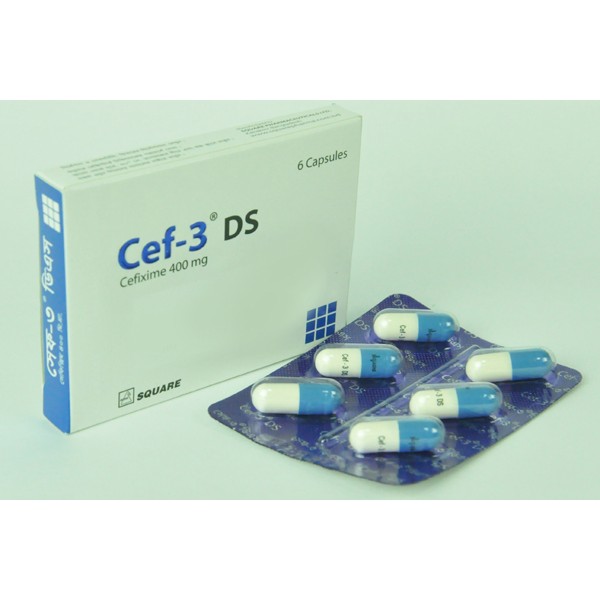 CEF-3 DS 400mg Cap.