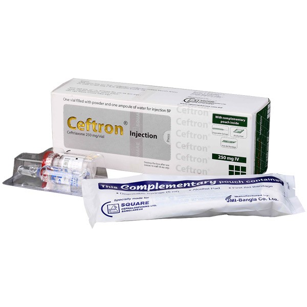 CEFTRON I.V 250mg Inj. in Bangladesh,CEFTRON I.V 250mg Inj. price , usage of CEFTRON I.V 250mg Inj.