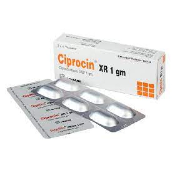 CIPROCIN XR lgm Tab.12's pack