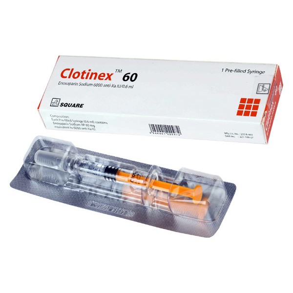 CLOTINEX 60mg Inj. in Bangladesh,CLOTINEX 60mg Inj. price , usage of CLOTINEX 60mg Inj.