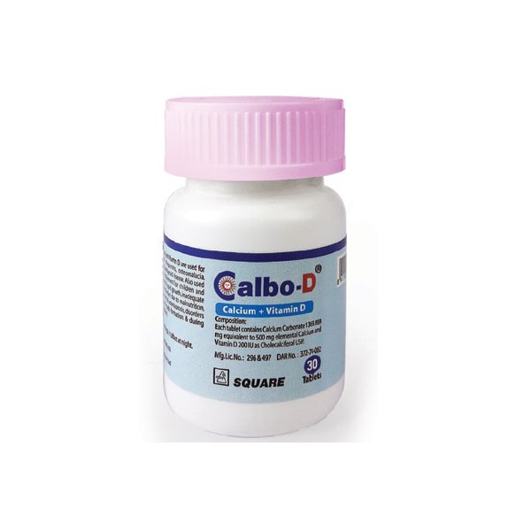 Calbo D Tab (30) in Bangladesh,Calbo D Tab (30) price , usage of Calbo D Tab (30)