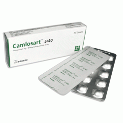 Camlosart 5 mg+40 mg Tablet Camlosart 5 mg+40 mg Tablet