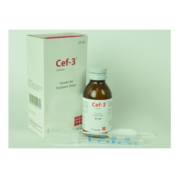 Cef-3 Paediatric Drops 21ml