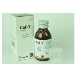 Cef-3 100 mg/5 ml Suspension - 50 ml