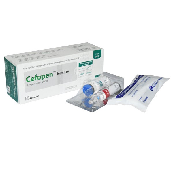 Cefopen IM/IV Injection 2 gm vial