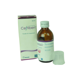 Ceftiben 90 mg/5 ml Suspension 60 ml bottle