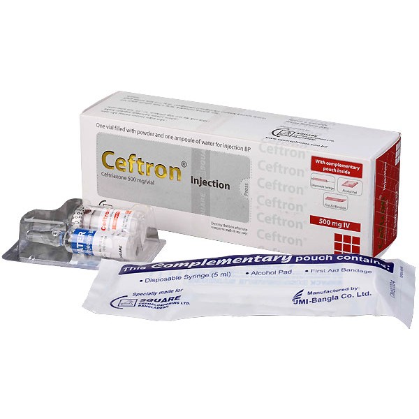 CEFTRON I.V 500mg Inj. CEFTRON I.V 500mg Inj.