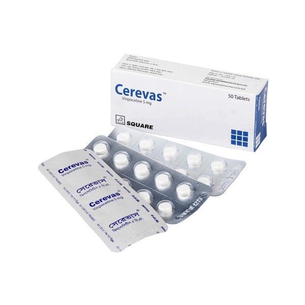 Cerevas (Tab) 5mg/tablet
