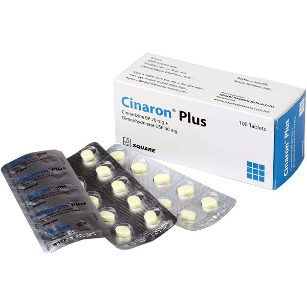 CINARON Plus Tab. in Bangladesh,CINARON Plus Tab. price , usage of CINARON Plus Tab.