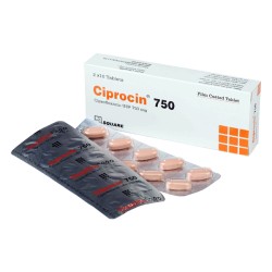 CIPROCIN750MG TABLET  20's pack