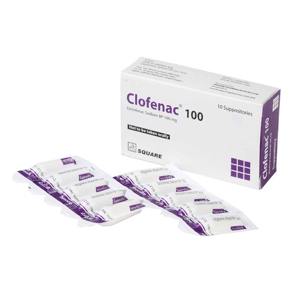 CLOFENAC 100mg Suppo. in Bangladesh,CLOFENAC 100mg Suppo. price , usage of CLOFENAC 100mg Suppo.