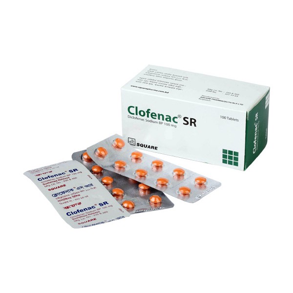 Clofenac SR 100 mg Tablet