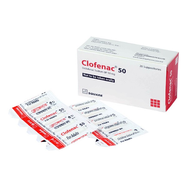 Clofenac 50 Supp in Bangladesh,Clofenac 50 Supp price , usage of Clofenac 50 Supp