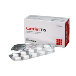 COTRIM DS 800 /160 mg Tab 100's pack COTRIM DS 800 /160 mg Tab 100's pack