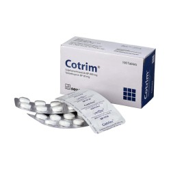 COTRIM 400/80 mg Tablet 100's pack COTRIM 400/80 mg Tablet 100's pack