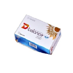 D-Balance 2000 IU Capsule, 1 strip