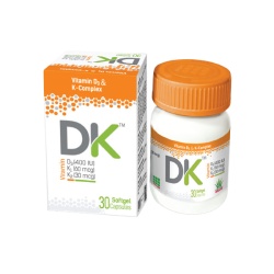 DK 400 IU+60 mcg+30 mcg Soft Gelatin Capsule 30's pack
