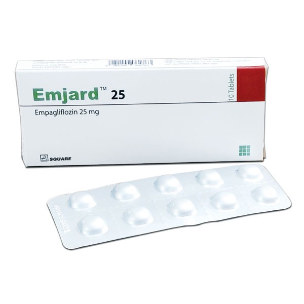Emjard 25 mg Tablet 10's pack
