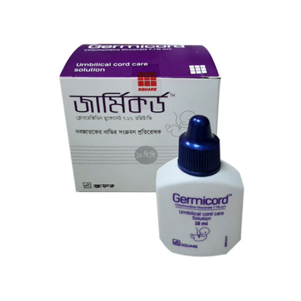Germicord 7.1% Topical Solution 10 ml bottle