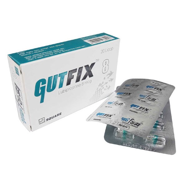 Gutfix 8 mcg Soft Gelatin Capsule, 1 strip