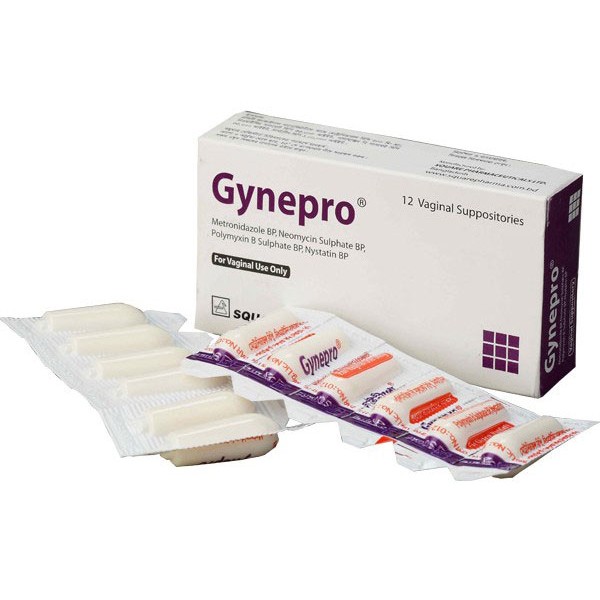 Gynepro Vaginal Suppository 12's pack
